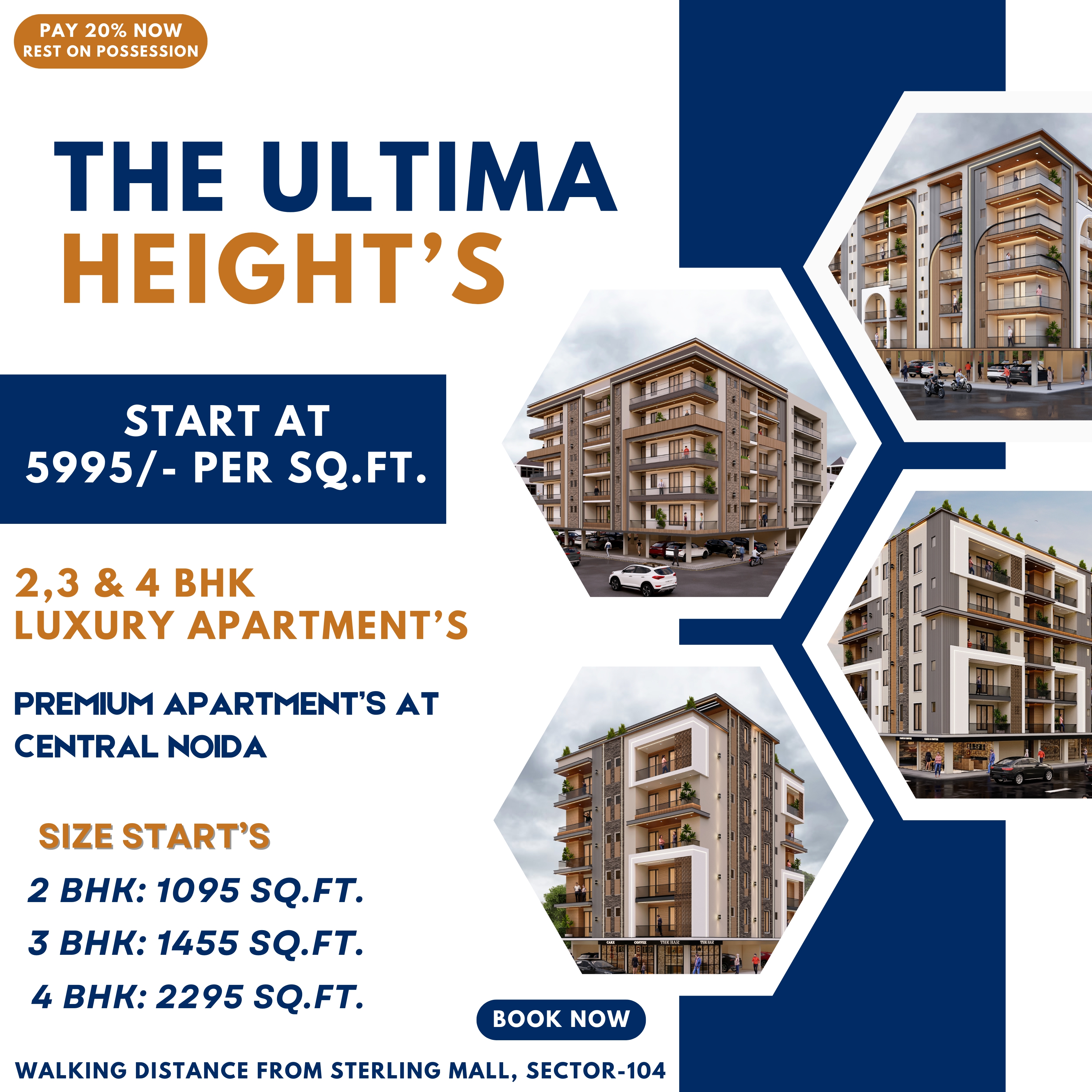 Experience Elevated Living at The Ultima Heights, Sector 107, Noida