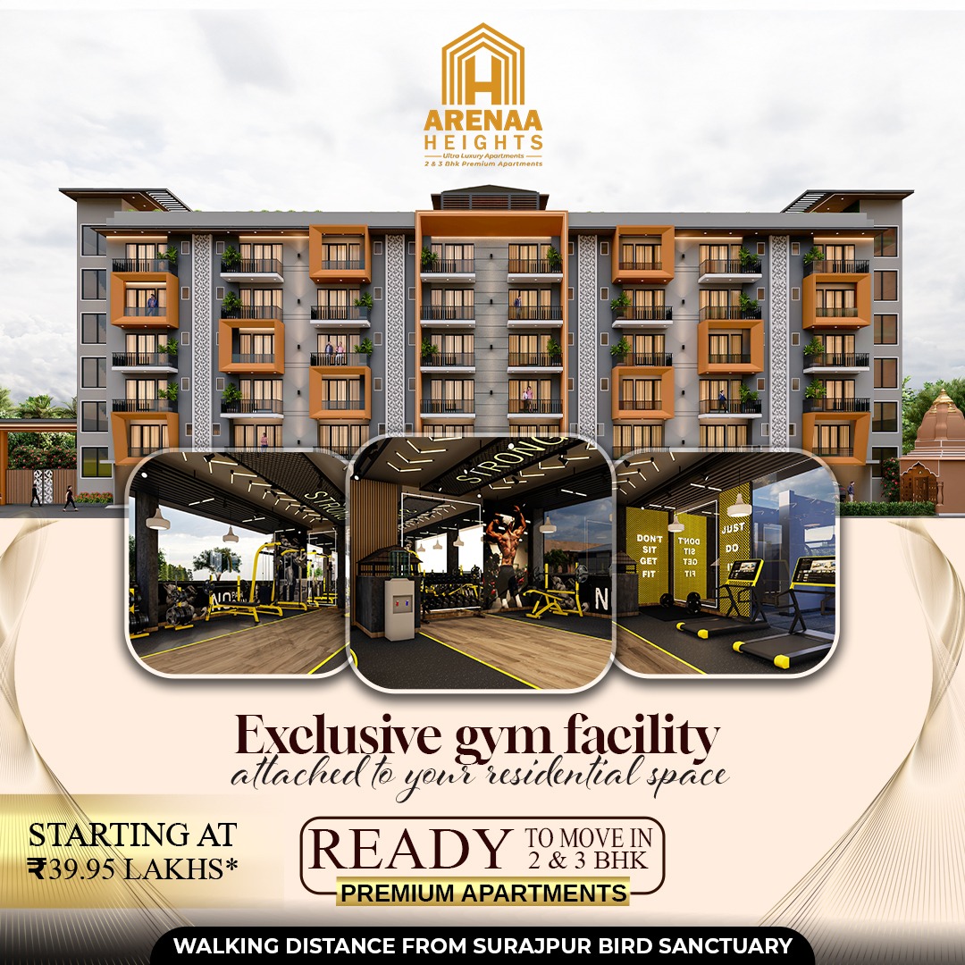 Modern Living Redefined at Arenaa Heights, Surajpur, Greater Noida